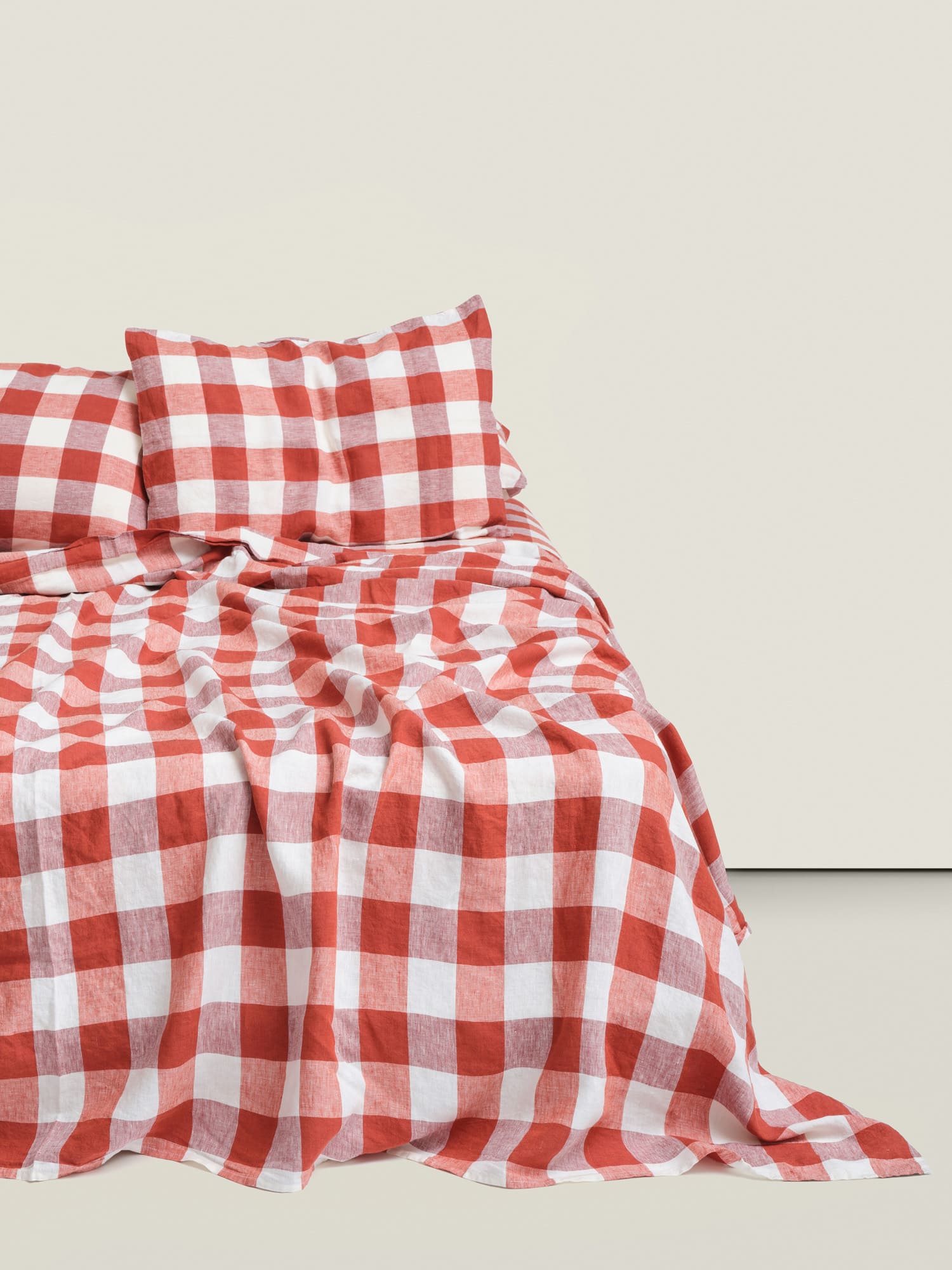 sheet set in paprika