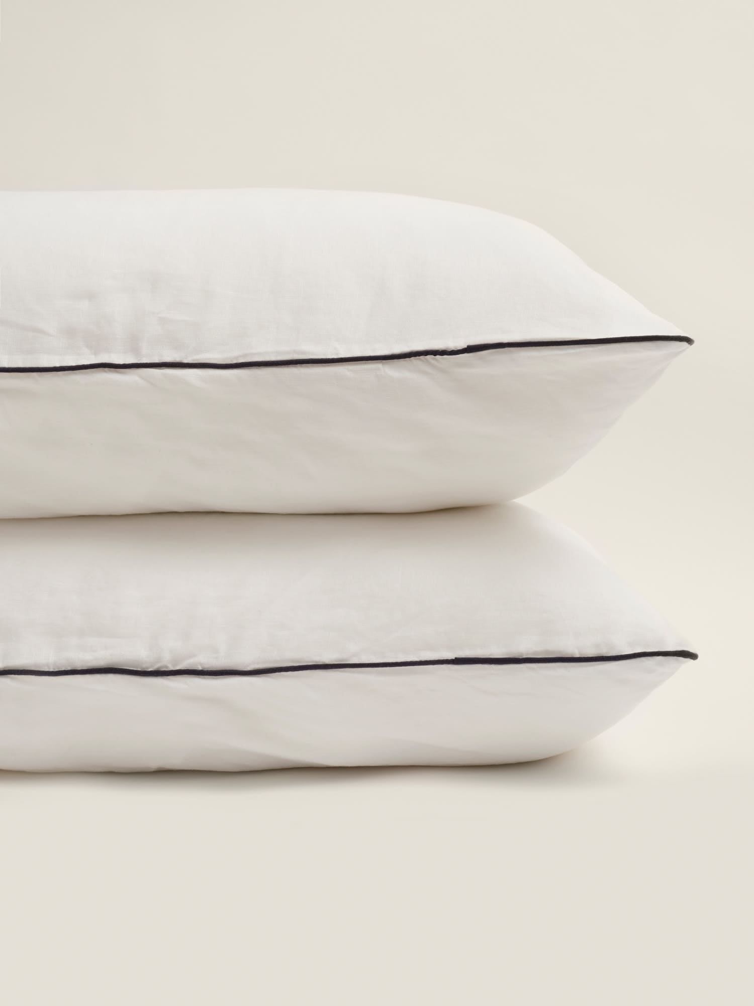 White European pillowcase